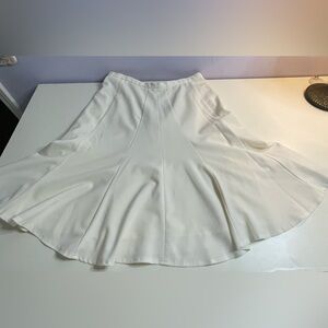 🥳 5/$20 Vintage White Full Skirt, Worthington, Sz 10